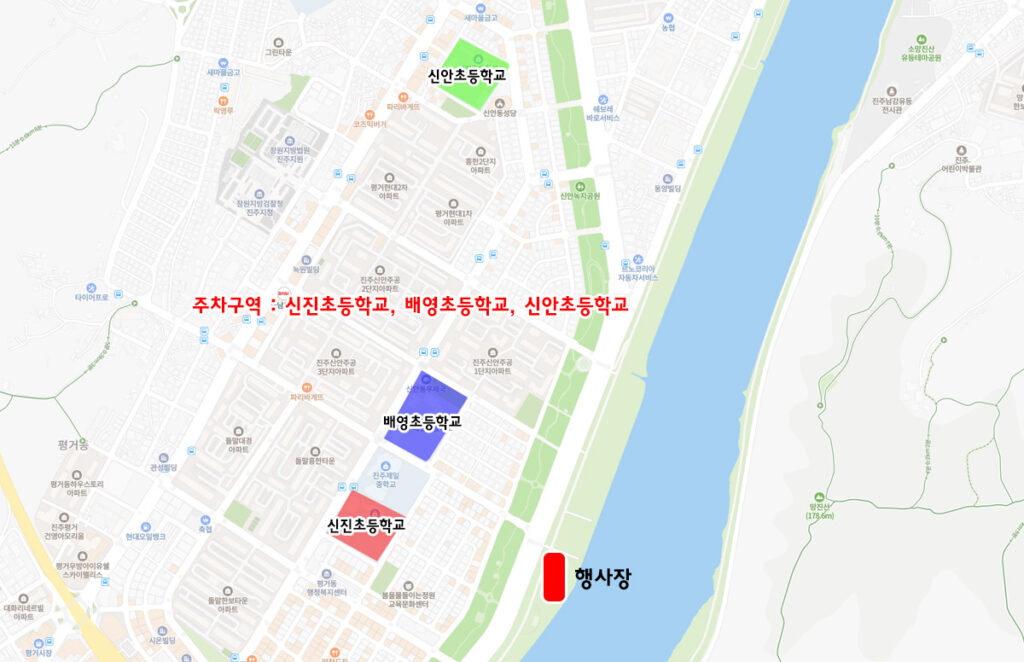 주차장안내지도